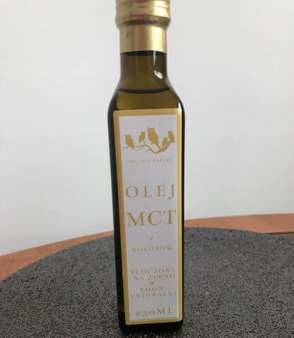 Dieta Ketogeniczna Olej MCT C8/ C10 z Kokosa 250ml