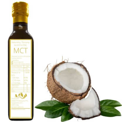 Dieta Ketogeniczna Olej MCT C8/ C10 z Kokosa 250ml